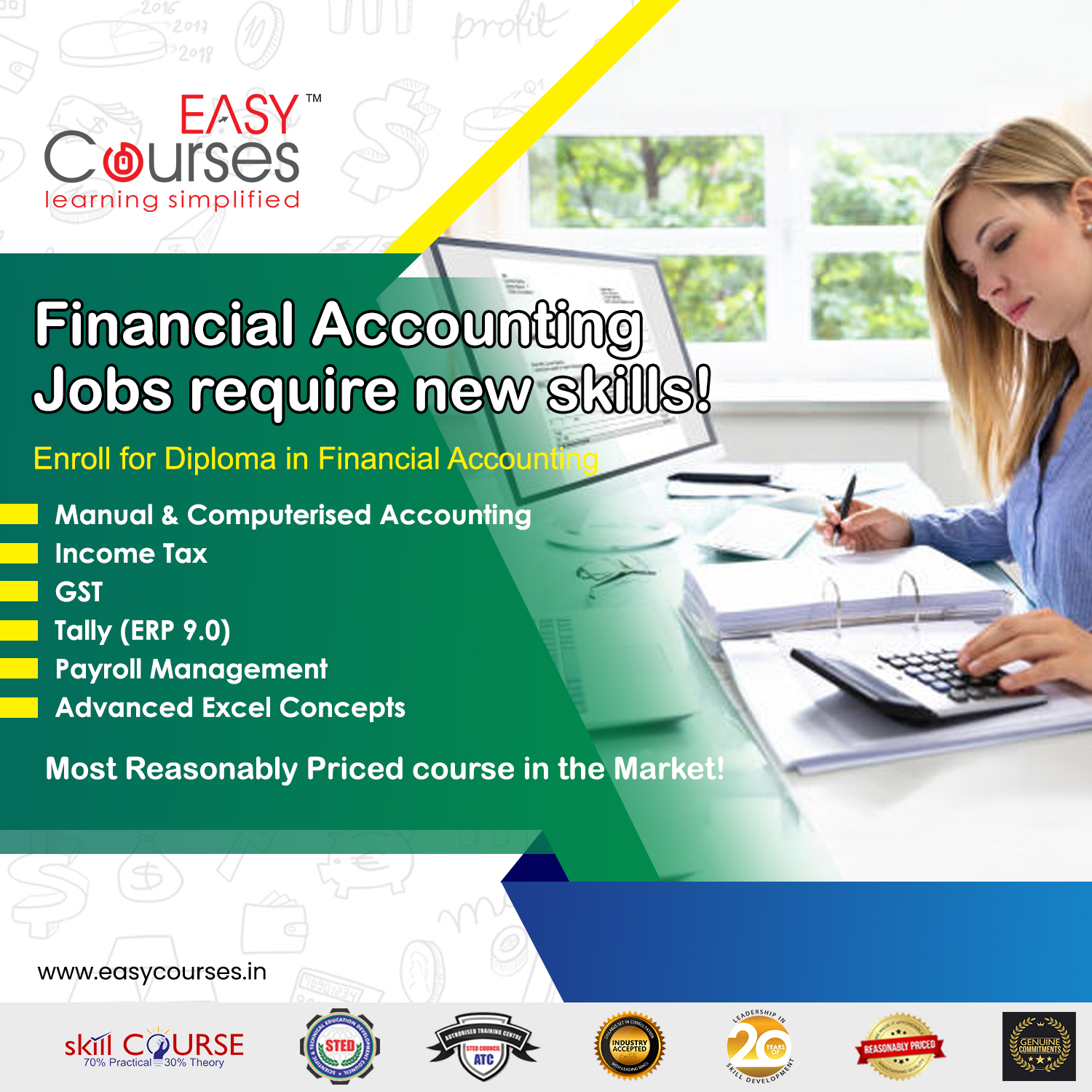 Diploma in Financial Accounting Easy courses Thrisuur